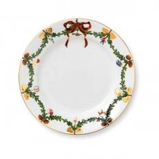 Royal Copenhagen Stjerne Riflet Jul tallerken - 22 cm