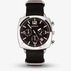 Sekonda Pilot Airborne Black Chronograph Watch 1989