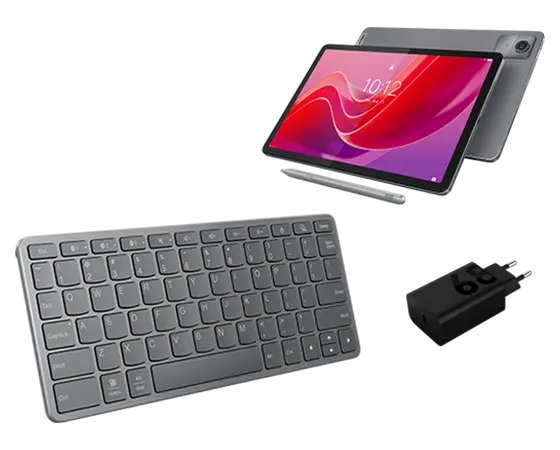 Lenovo Tab M11 11 4GB 128GB + Pen, Adaptor & Keyboard MediaTek Helio G88-processor 2,00 GHz , Android 13 eller senare, 128 GB eMMC