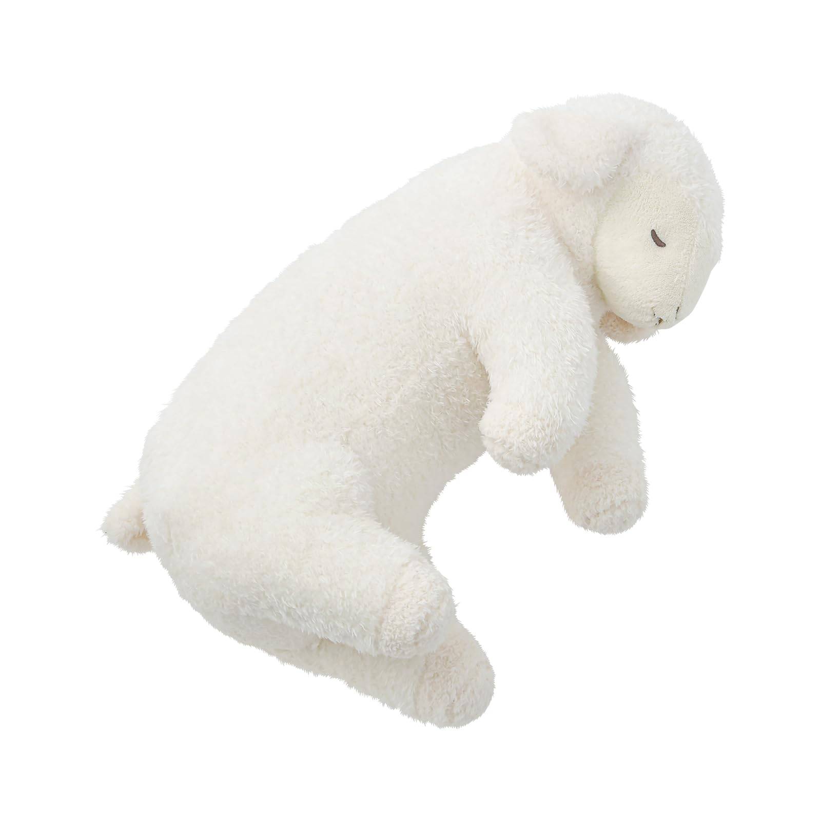 Livheart Soine Blanc Sleeping Medium inches Cute Sheep Animal Plush Body Pillow, (Approx. 17.5 (43 cm)), Pillow, 27052-12