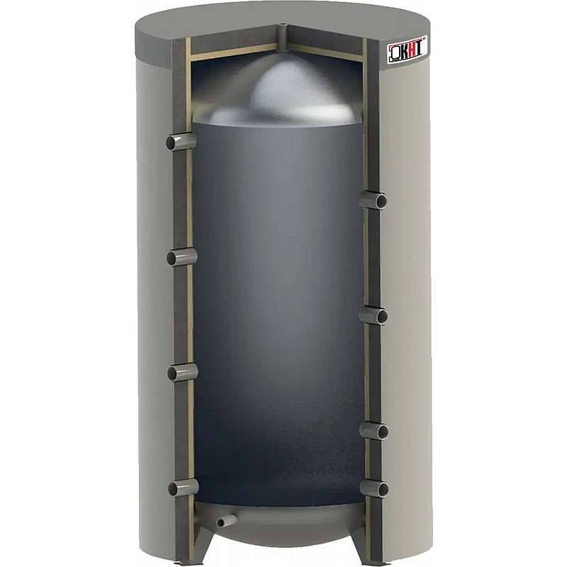 Akkumuleringstank isoleret ø1169x2029mm - 1500L