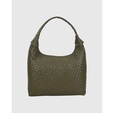 Big Dandy Braided Mountain Skuldertaske, Dark Olive