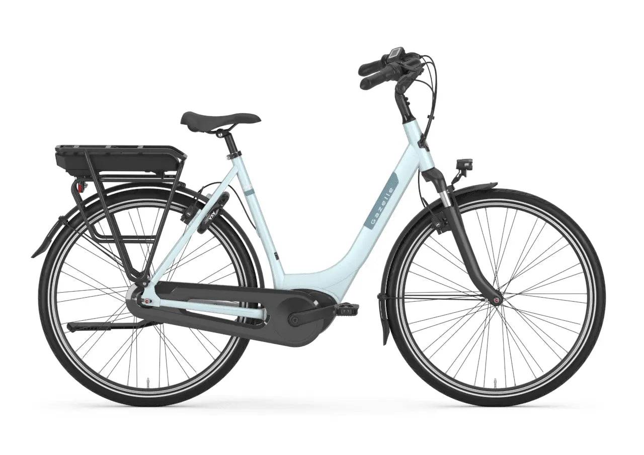 RESTSALG Gazelle Paris C7 HMB 2024 Iced Blue Dame 400Wh - 61cm