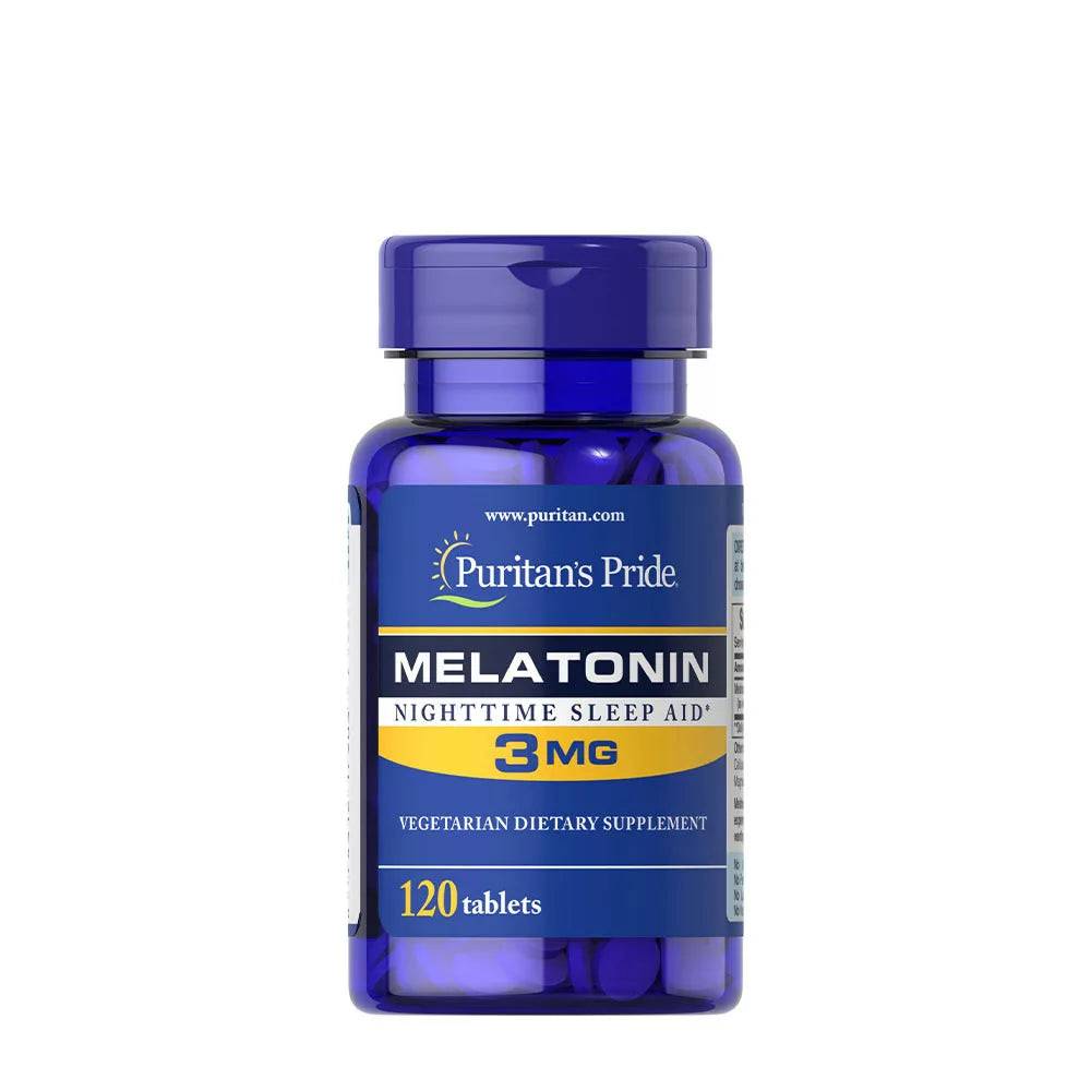 Puritan’s Pride Melatonin 3 mg , 120 tabletter