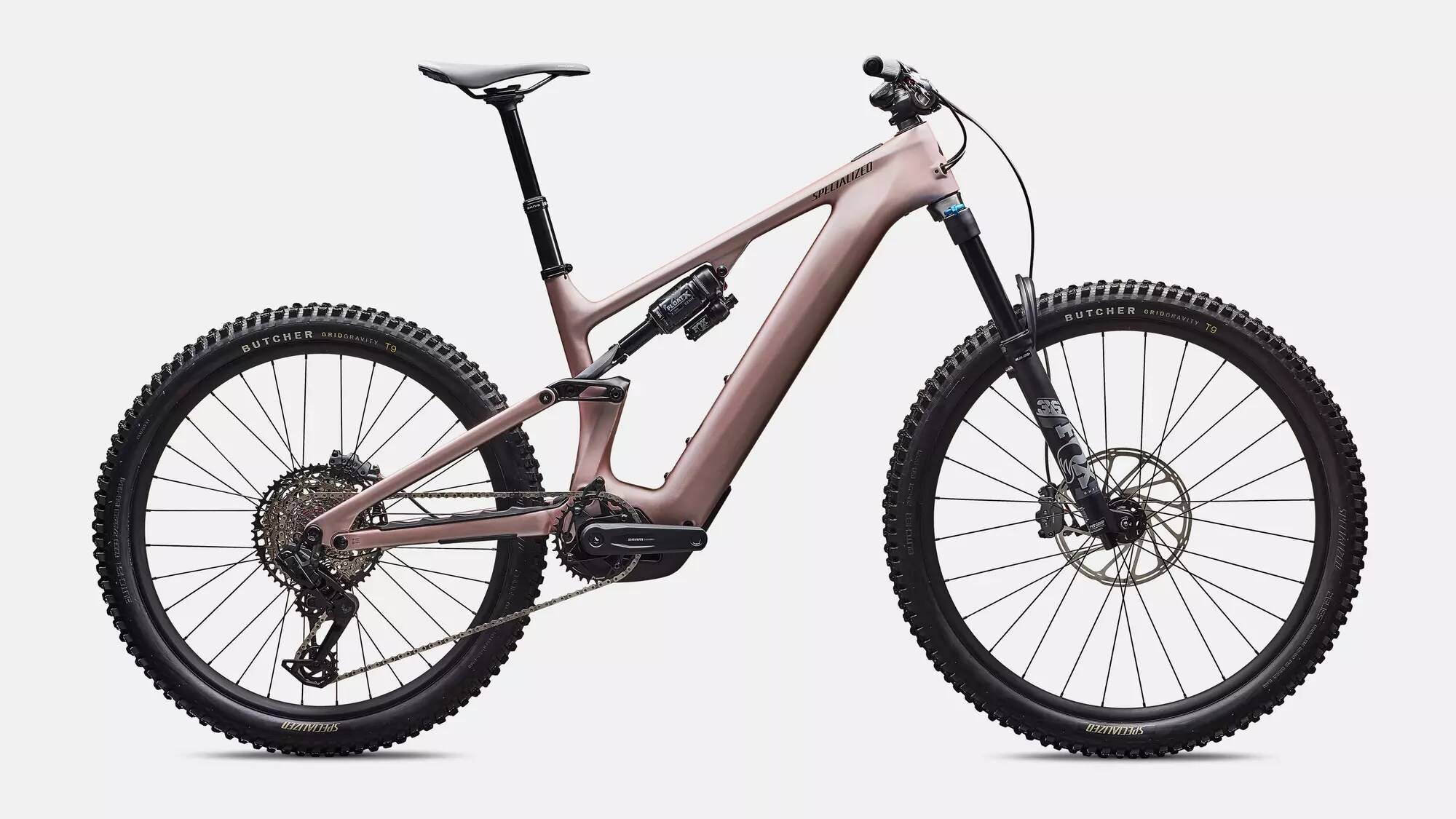 Specialized Cykel, Turbo Levo 4 Comp, Satin Champagne / Metallic Obsidian
