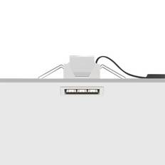 ERCO Compar lyskaster hvid 12 cm 6 W 930