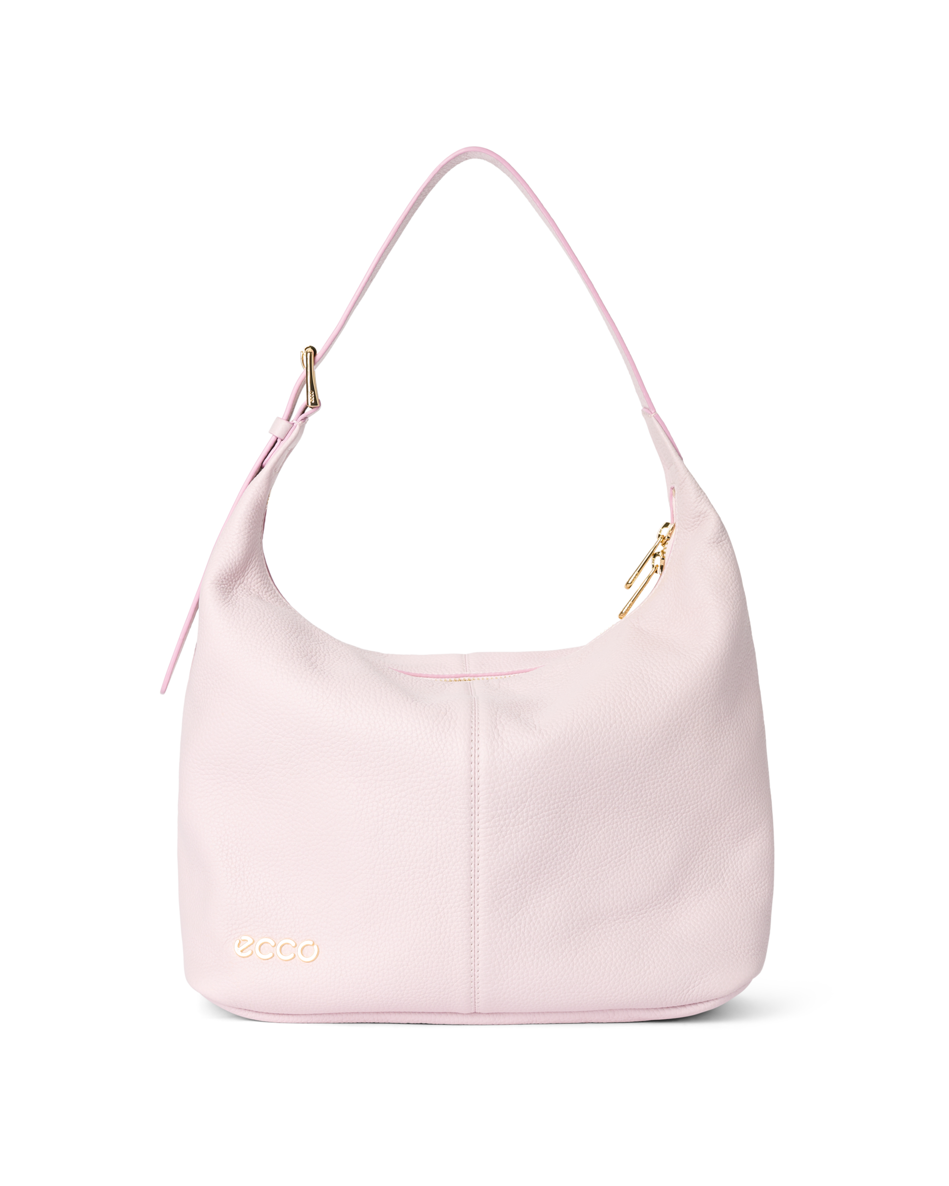 ECCO Hobo M - Hobo taske i læder - Pink