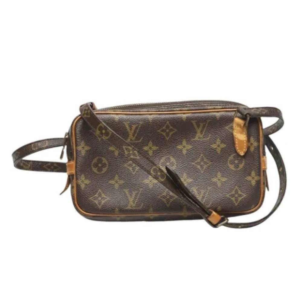 Louis Vuitton Vintage Pre-owned canvas tasker - Vintage - Dame - Brun - ONE SIZE - Uld