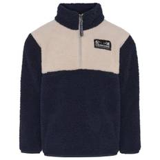 Didriksons Kid's Gosig Half-Zip Fleecesweatere Børn størrelse 100 farve blå