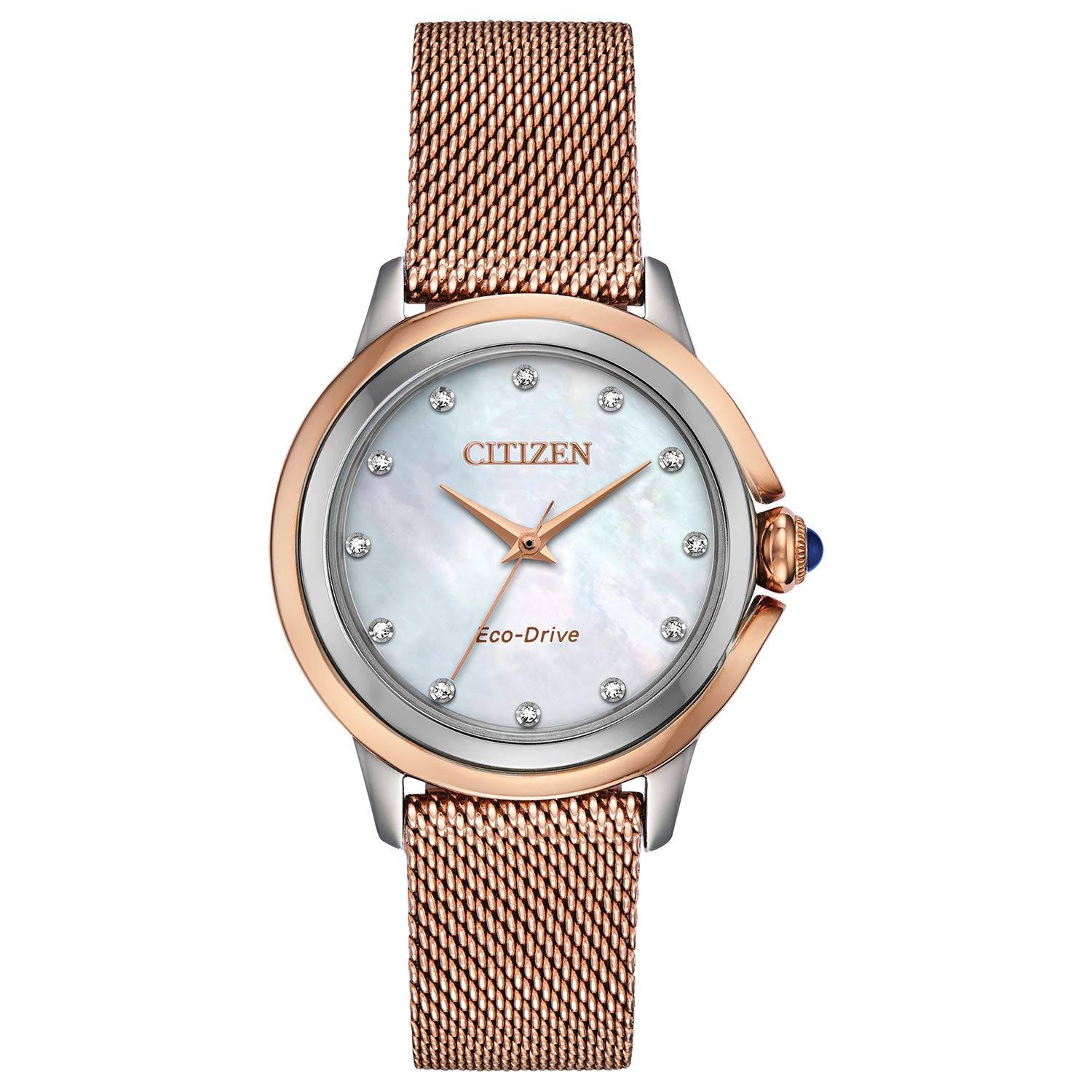 Citizen watch Citizen Ceci One Size Pink Gold EM0796-75D Tone.