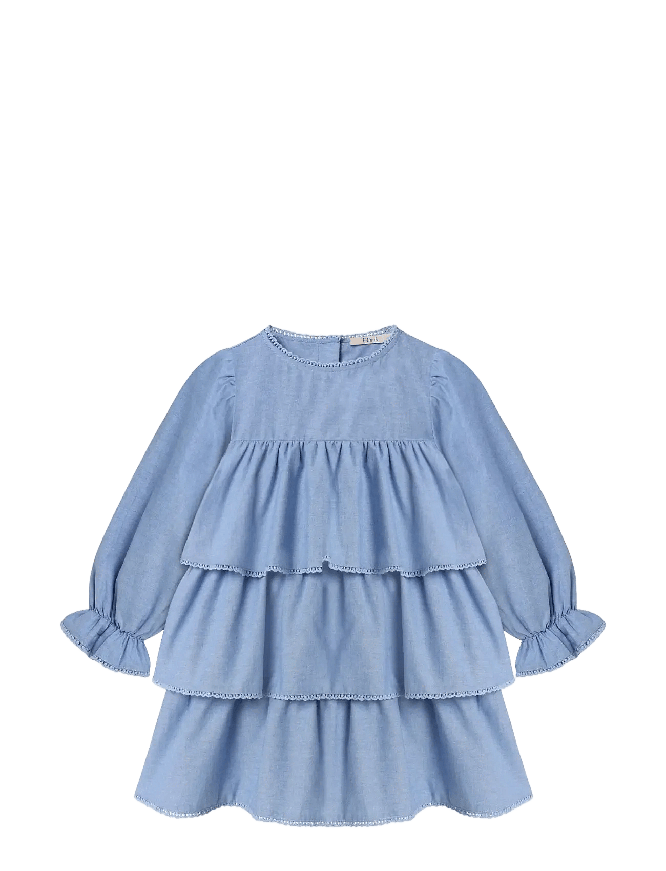 Fliink Connie Ruffle Dress - Blue - 98
