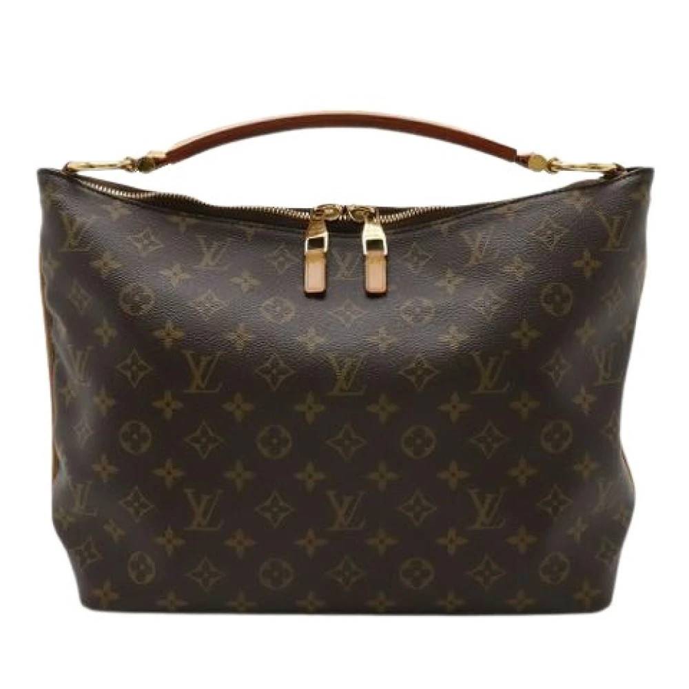 Louis Vuitton Vintage Pre-owned Skuldertaske - Vintage - Dame - Brun - ONE SIZE - Uld