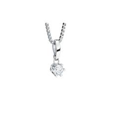 Schalins - Donau Halsband 0.30ct Vitguld