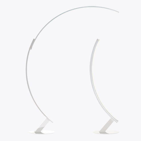 Kyudo gulvlampe kundalini - Hvid