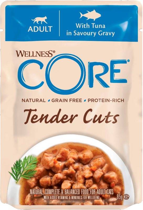 Cat Adult Tender Cuts Tuna in Savoury Gravy Wet