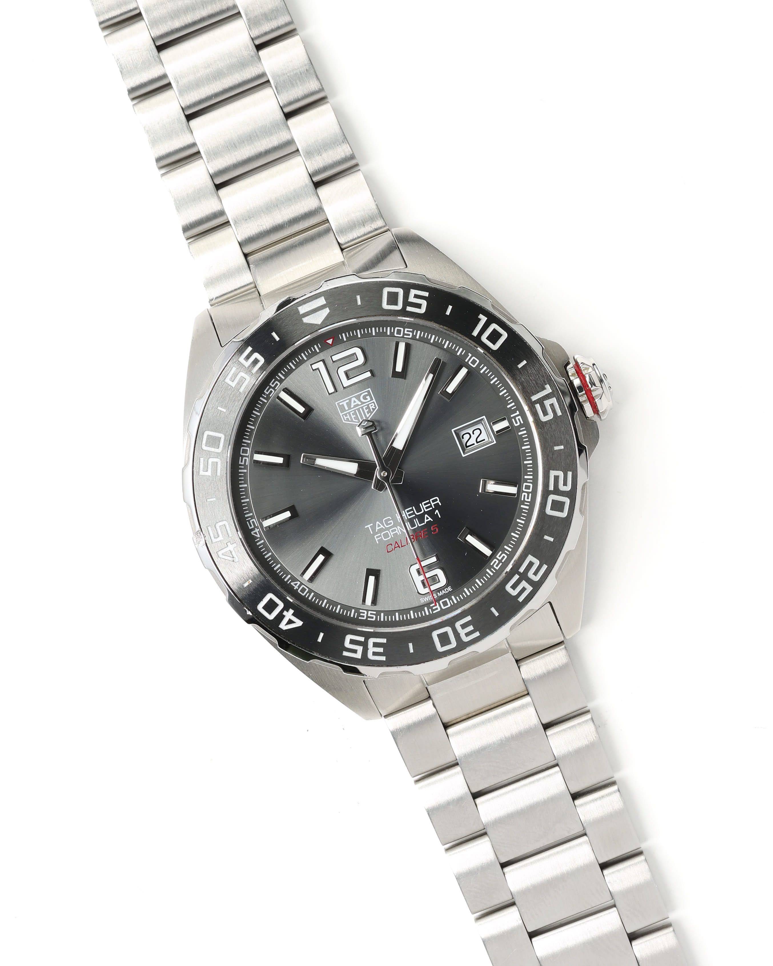 TAG Heuer Formula 1 43mm Automatic Watch - Silver (One Size)
