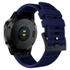 Garmin Enduro / Enduro 2 / Epix Gen 2 51mm Silikone Sportsrem - Mørkeblå