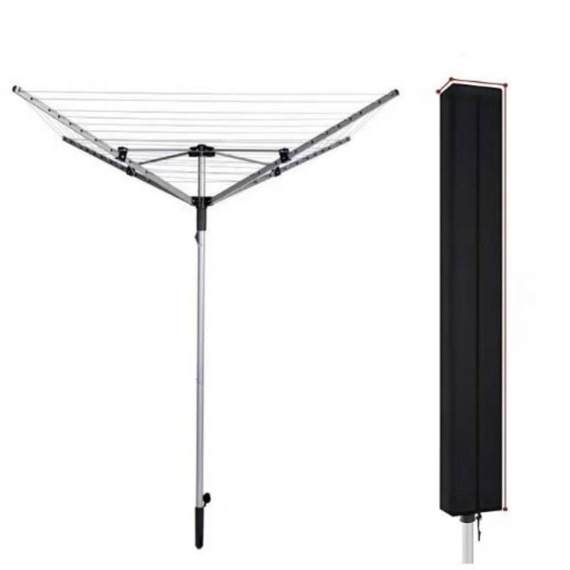 Outdoor Rotating Clothes Drying Rack Dust Cover, Protecting Your Drying Rack（Only Cover）