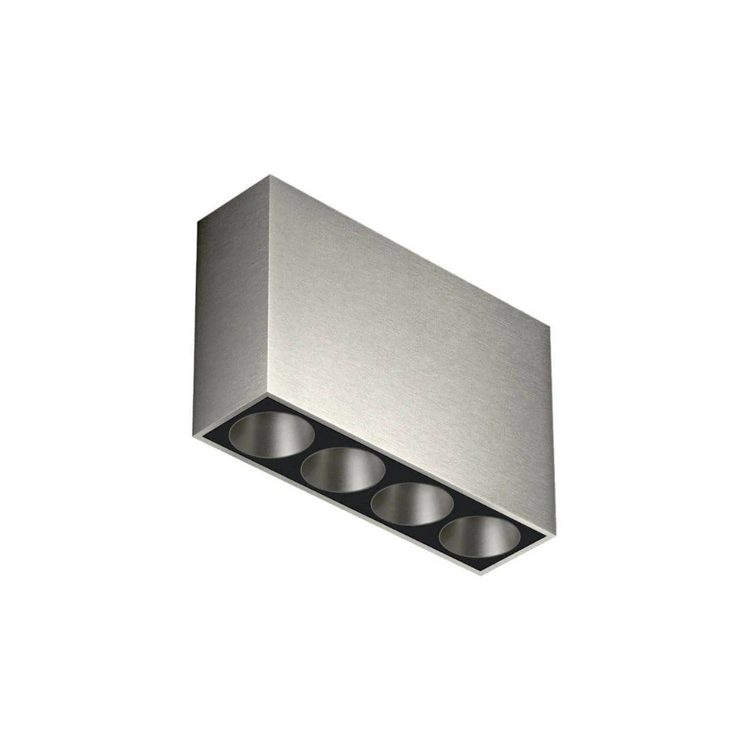 Light Shadow Surface 4 Spots Optic Flood Stål - Flos.
