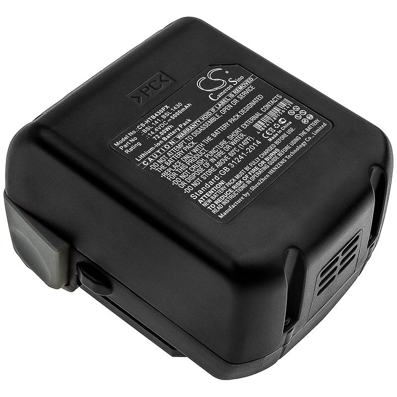 Batteri for Hitachi DS 14DBL, DV 14DBL, C 14DSL2, C 14DYSL, C BSL 1415 14.4 V 5000 mAh Li-ion