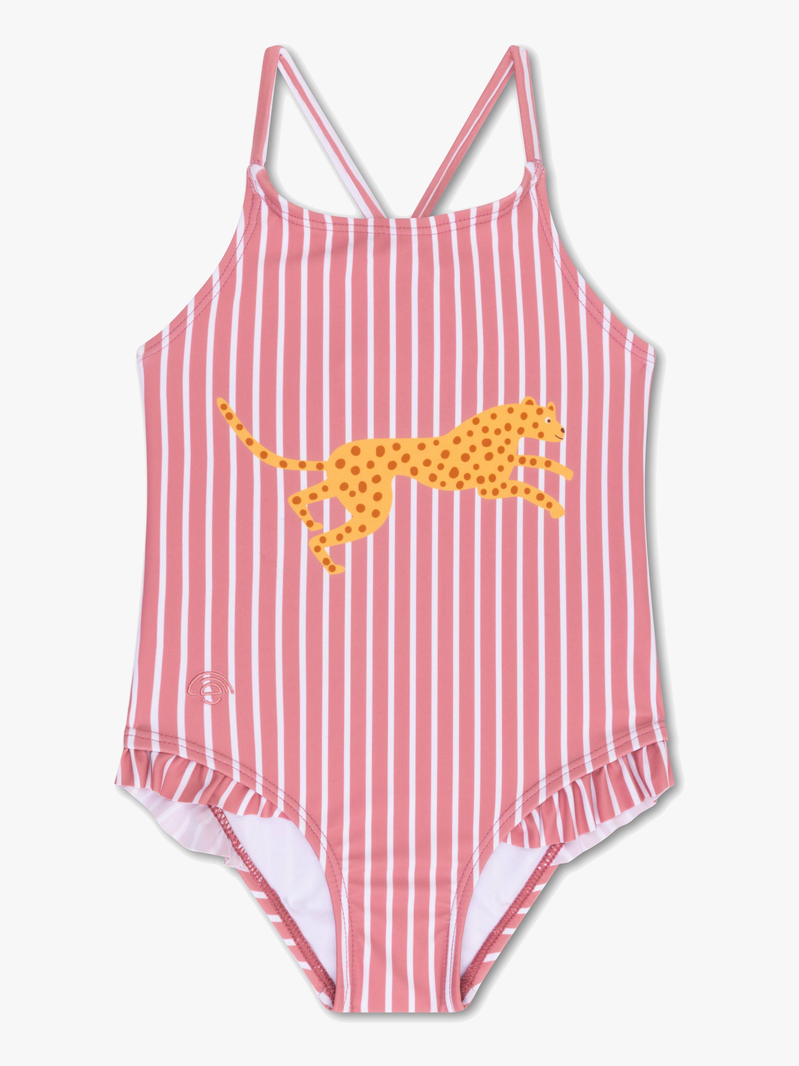 Swim Essentials Baddräkt, Röd, 110-116