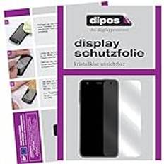 dipos I 2X skyddsfolie klar kompatibel med Xoro MegaPAD 1403, 14 tum folie displayskyddsfolie