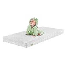 DREAMSTAR Ergo Kids babymadrass och barnmadrass | Öko-Tex certifierad | hudvänligt överdrag avtagbart och tvättbart vid 95 grader | 70 x 140 cm