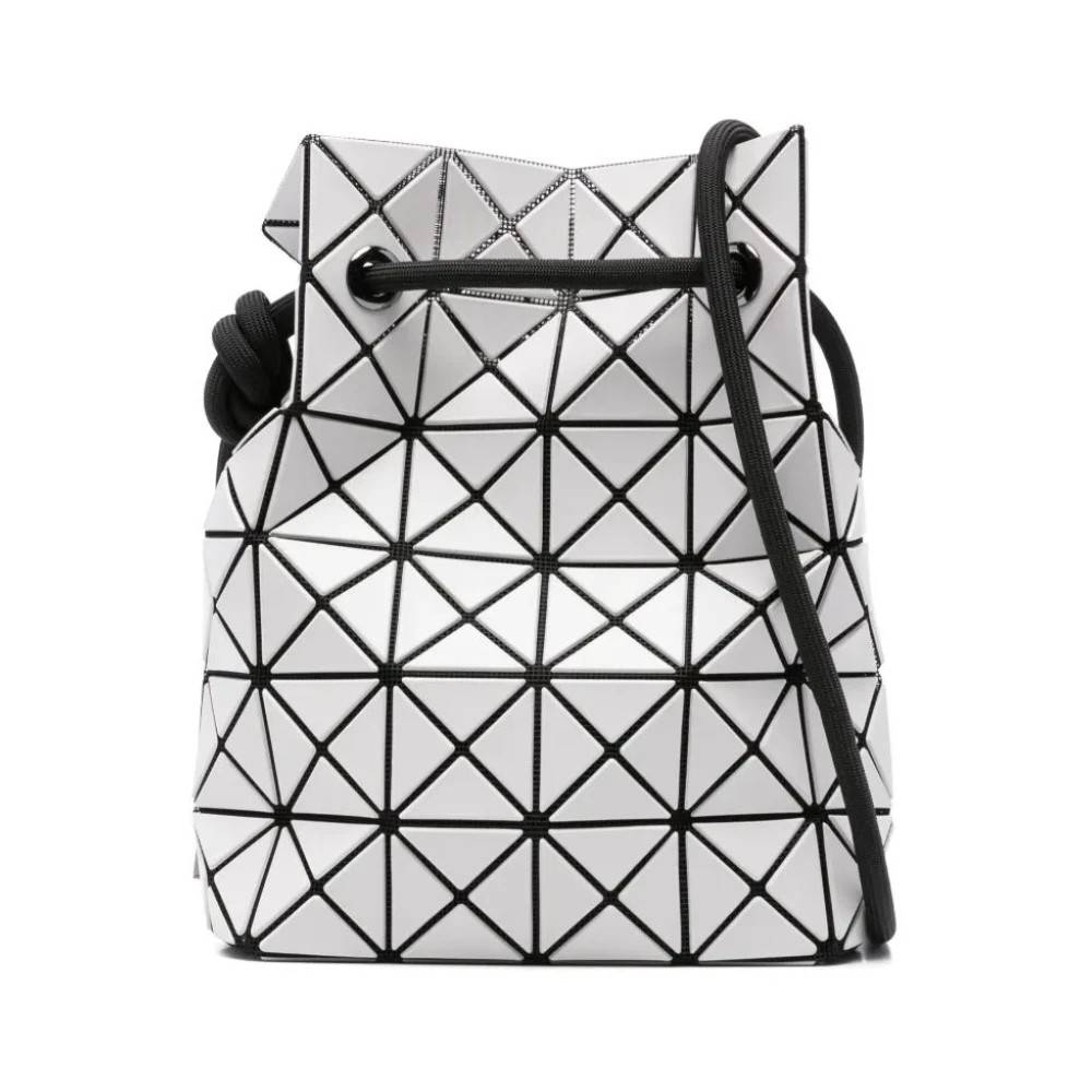 Issey Miyake Mat Satchel Skuldertaske - Tasker - Dame - Grå - ONE SIZE - Uld