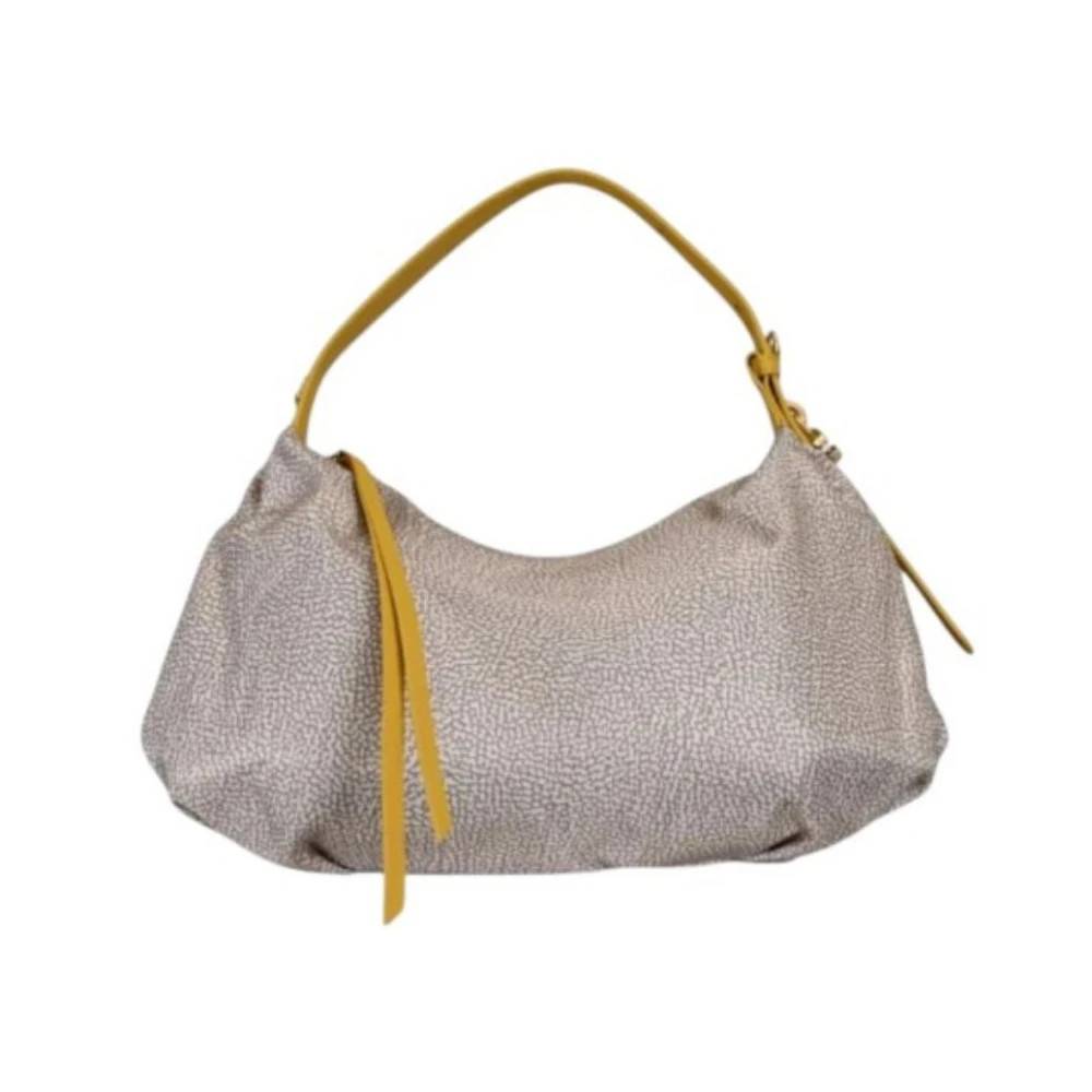 Borbonese Prive Lille Skuldertaske - Tasker - Dame - Beige - ONE SIZE - Uld