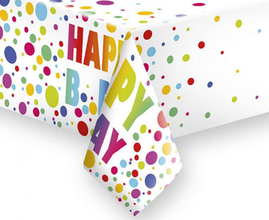 Papirdug Birthday 120x180 cm
