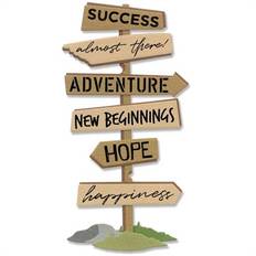 Sizzix Stanseskabelon - Signs for Success