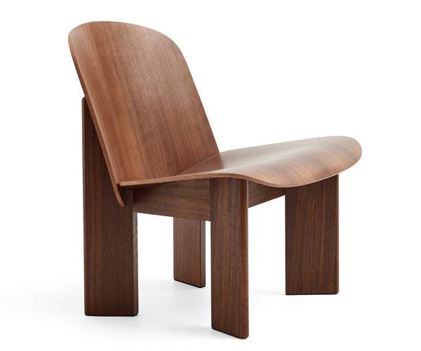 HAY Chisel Lounge Chair - Valnød - DEMO.