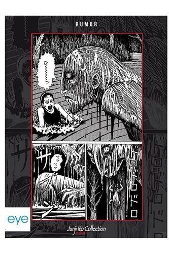 Junji Ito - Fuchi Plakat 52x38cm