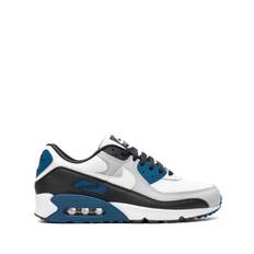 Nike - Air Max 90 Black/Teal Blue sneakers - unisex - gummi/läder/mesh/Tyg - 8 - Svart