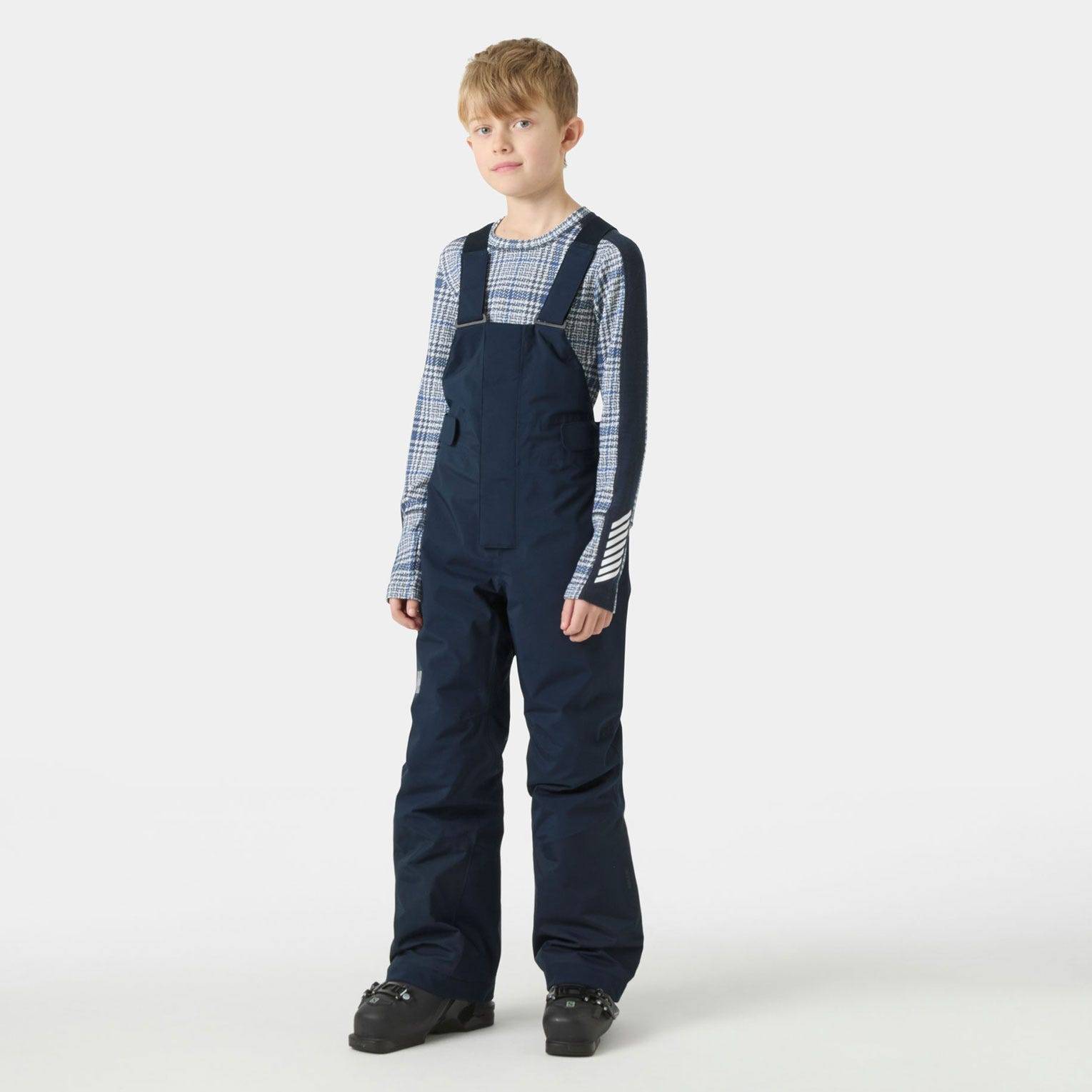 Helly Hansen Juniors' Summit 2.0 Bib Pants Marinblå 146 - Navy Marinblå