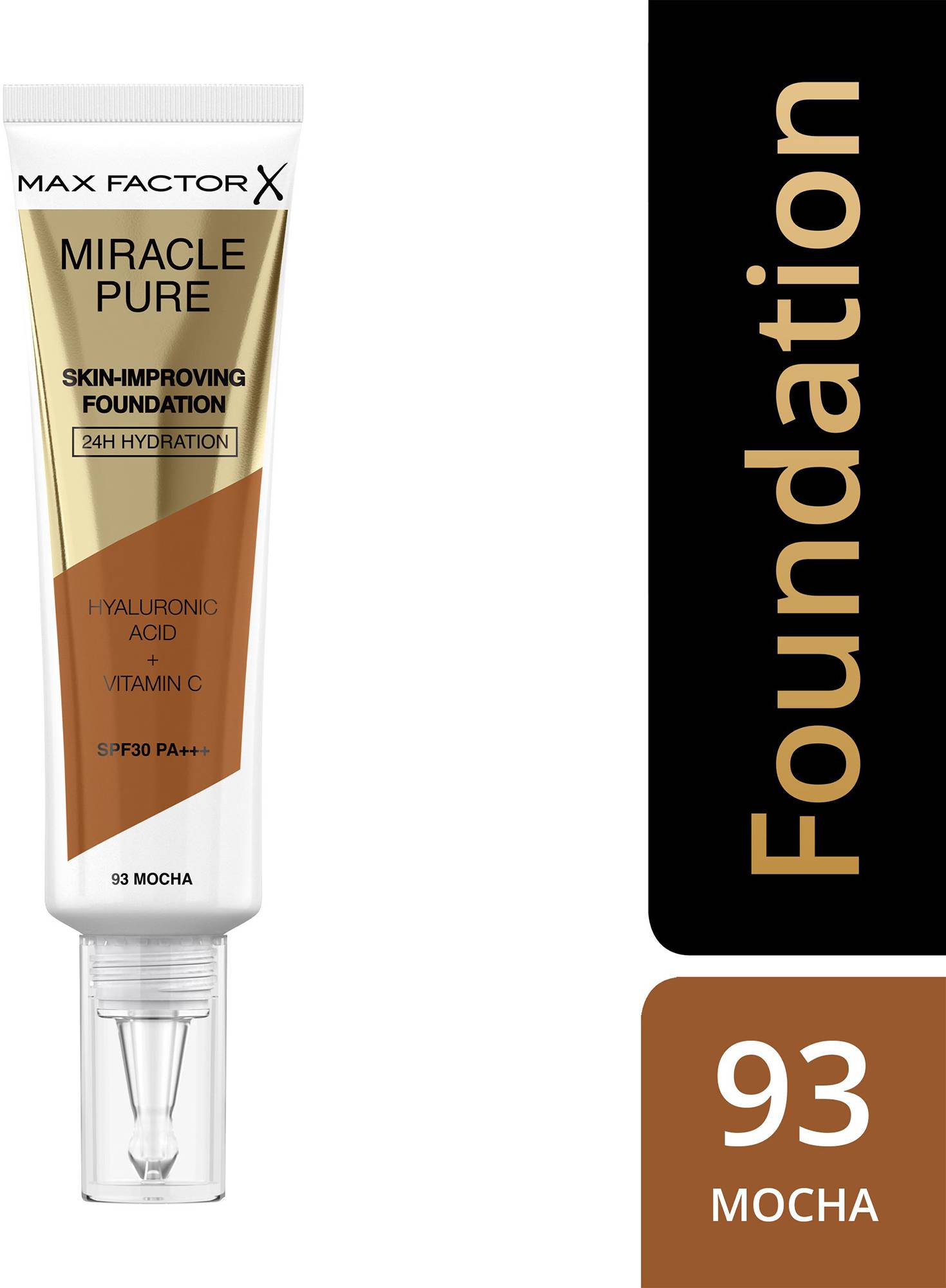 Max Factor Miracle Pure Skin Improving Foundation 93 Mocha