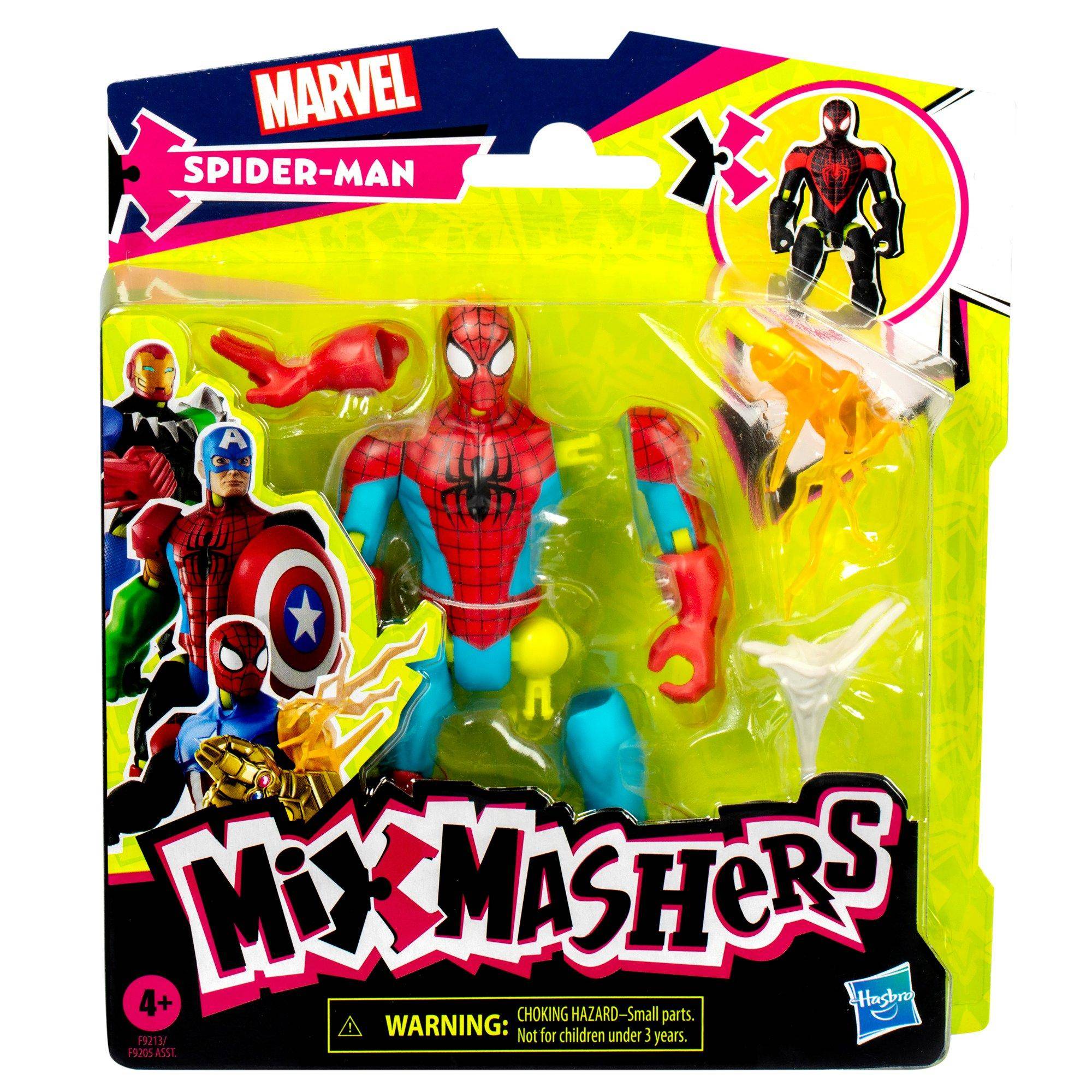 Marvel Mixmashers Spider-Man Figure Assortment