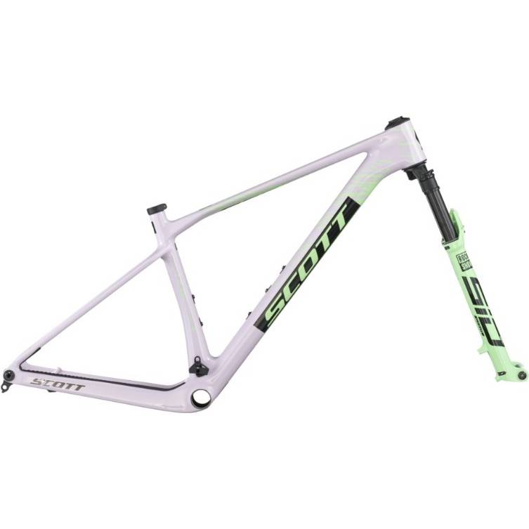 Ramkit Scott Frame+Fork Scale RC World Cup HMX Hush Purple XL - Lila ( )