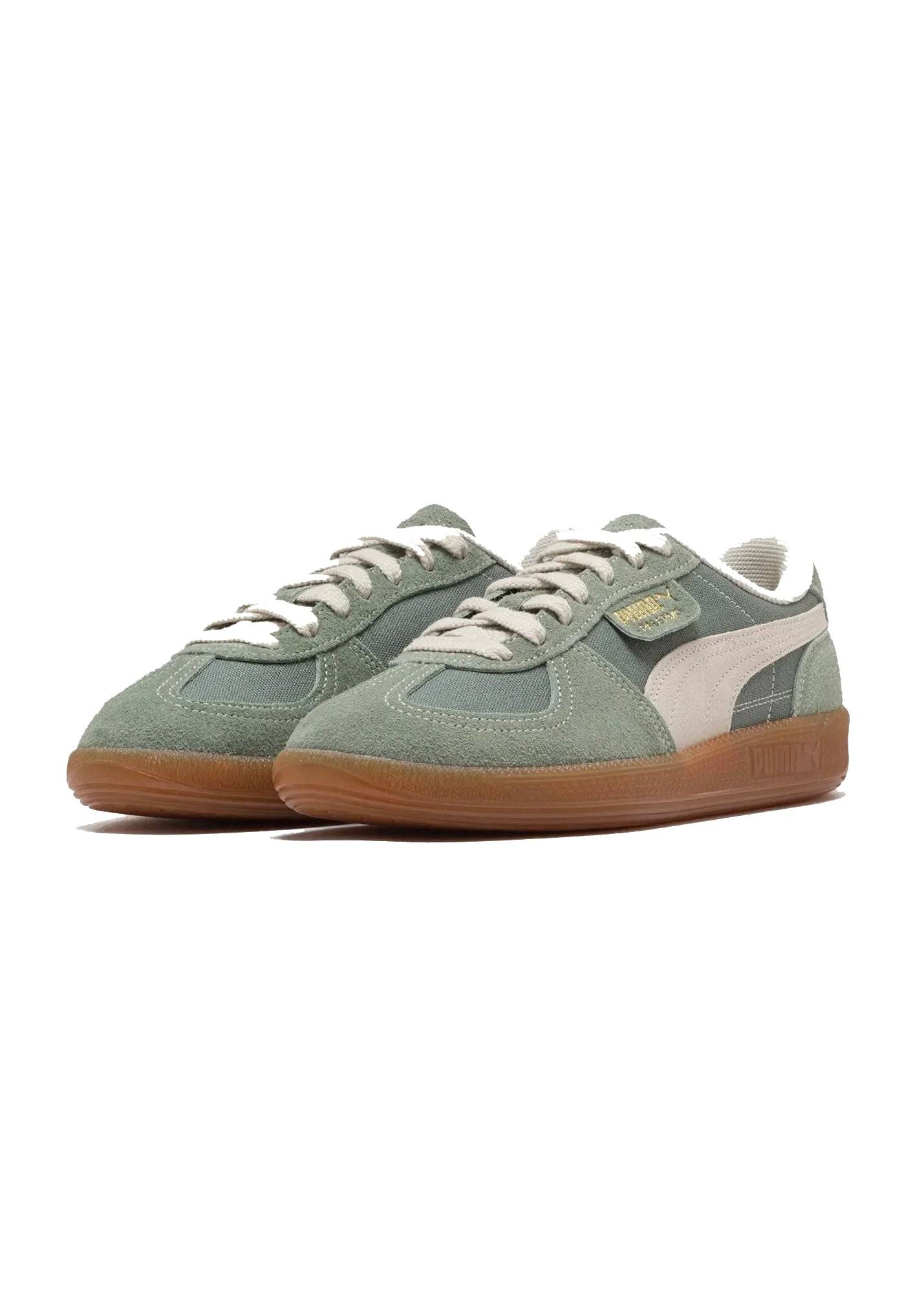 Puma Palermo Vintage Green Moon alpine snow - 37.5