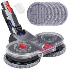 Elektrisk moppehoved til Dyson V11 V10 V15 V8 V7 støvsuger kosteskaft med tank og 6 vaskbare mopper