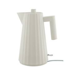 Plissé Electric Tea Kettle - White - 01