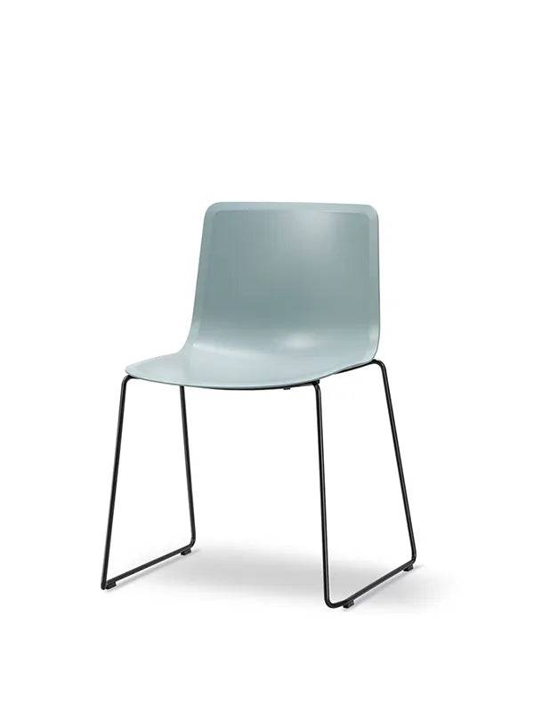 Pato Stol, medestel fra Fredericia Furniture Ocean / Krom - Jacobsen Plus