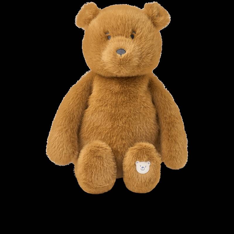 Liewood Bamse Rygsæk Dayana Plush Bear Backpack - Lampe Evex Rabbit Night Light - Golden caramel.