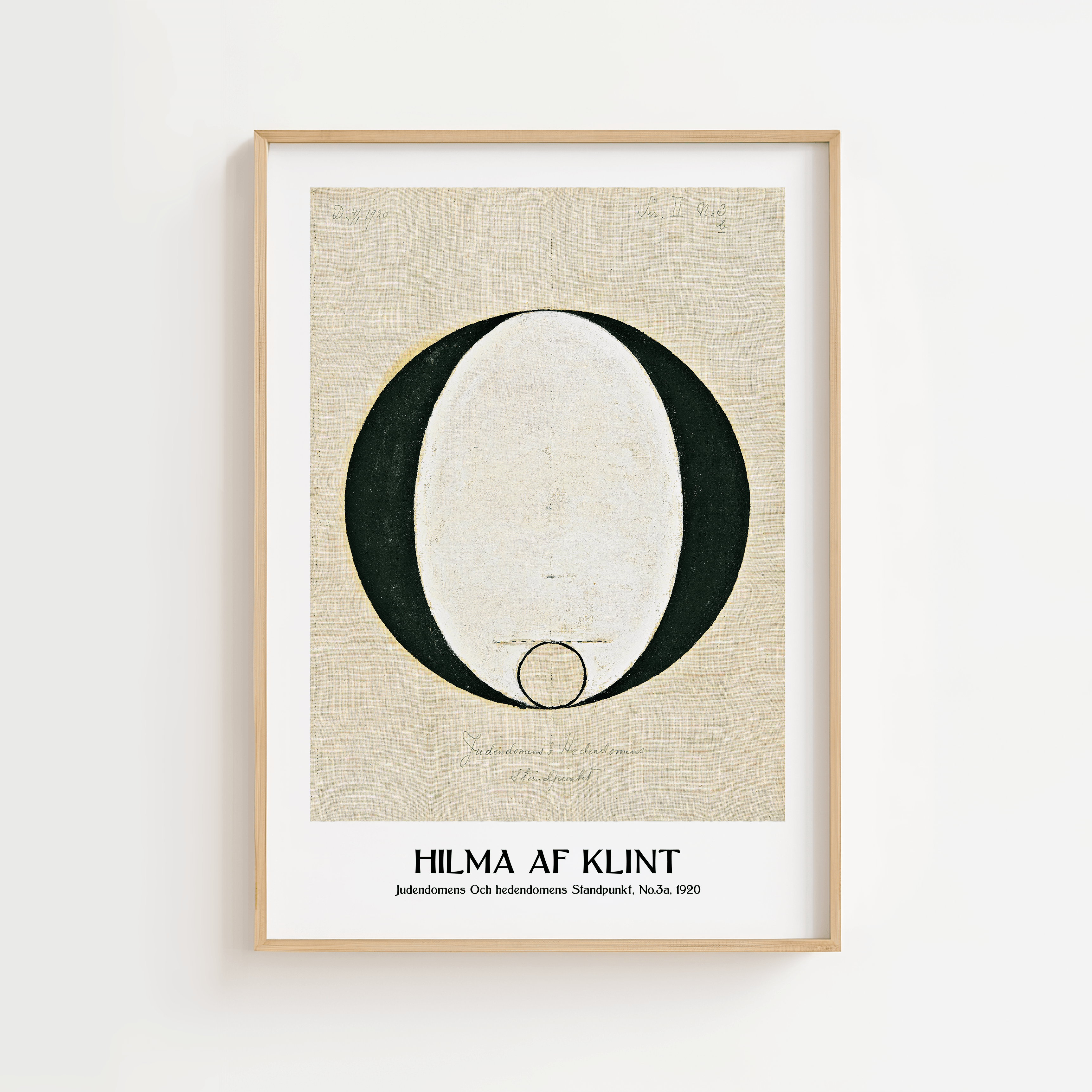 Duality – Hilma af Klint Poster | 70 x 100 cm | Ellens Postershop.