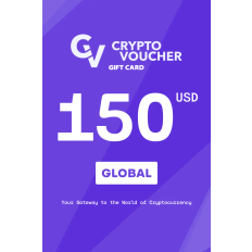 Crypto Voucher Bitcoin (BTC) 150 USD Gift Card - Digital Code