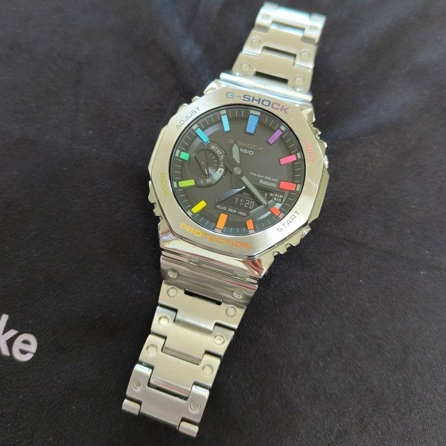 IFL Watches | G-Shock Casioak Full Metal Rainbow | GM-B2100D-1AER
