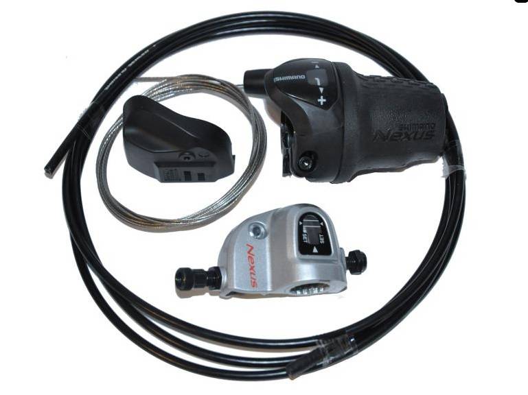 Drejegreb Shimano Nexus 3 Revo Shifter Passer til Budcykelbaghjul med 3 shimano Gear