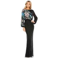 Mac Duggal 5615 - Floral Sequin Evening Gown