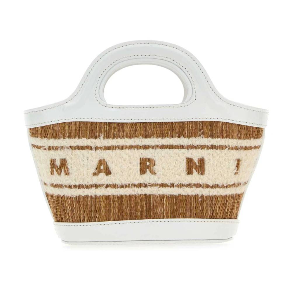 Marni Tropicalia Summer Håndtaske - Tasker - Dame - Flerfarvet - ONE SIZE - Bomuld