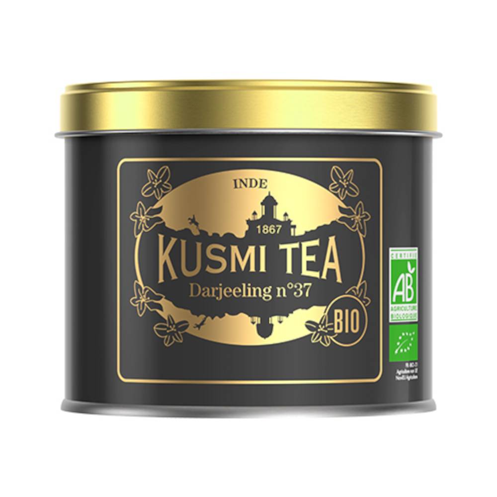 KUSMI DARJEELING N° 37 TE ØKO - 100 gr. i dåse